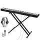 thumbnail image 1 of VEVOR Teclado de piano digital de 88 teclas, electrico, portátil y semipesado con soporte, 1 of 9