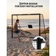 thumbnail image 4 of 8x5.3 FT Soccer Goal with Soft Padded Posts – Portable Backyard Goal, Metal Frame, Weather-Resistant Net, Quick Assembly for Kids & Adults, 4 of 6