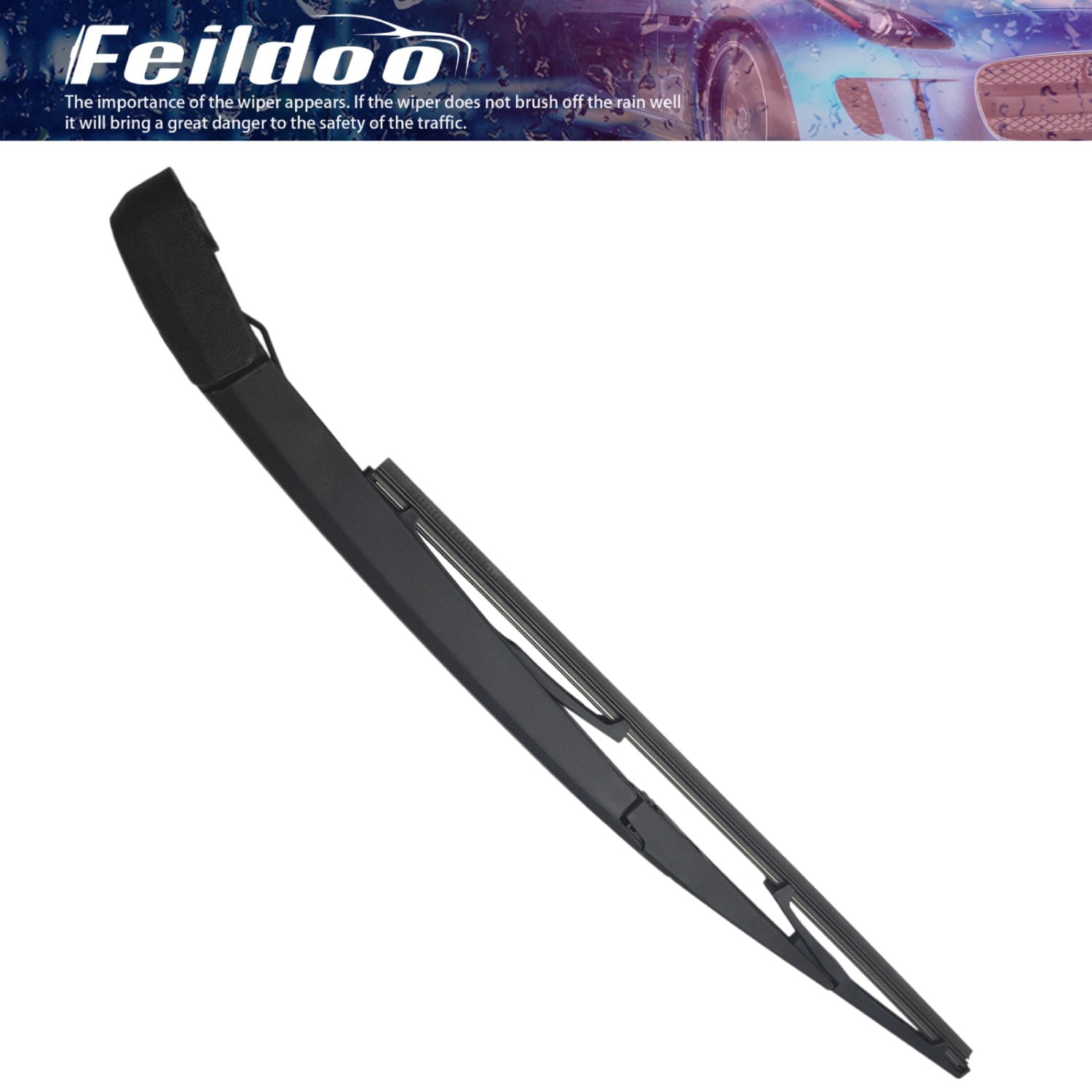 Feildoo 4 Wipers 26"+21"+14"+12" Windshield Wiper Blades Compatible with Lexus RX450h 2022-2018 Front Rear Wipers & Arm (Pack of 4),Y05X7P2W