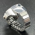 thumbnail image 6 of SmartBy Love Heart Dial Ring Watch Elastic Stainless Steel Band Men Women Couple Watch Finger Ring Birthday Gift Fashion Accessories, 6 of 6