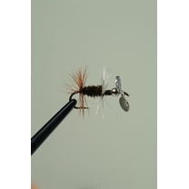 Pistol Pete's Hi-Country Spinner Flies Universal Fishing Lure, Renegade, Size 10 , 2-pack, Flies
