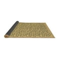 thumbnail image 2 of Ahgly Company Indoor Square Abstract Brown Modern Area Rugs, 7' Square, 2 of 4
