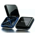 thumbnail image 1 of Travel Pi-ll Organizer,4 Compartments Proof Small Pi-ll Box For Pocket Purse Daily Pi-ll Case Portable Vita-min Container, 1 of 7