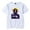 White--HL10613, variant on Rich the Kid T-shirts Casual Streetwear Women Man Short Sleeve Dimitri Leslie Roger Harajuku