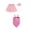 Cowgirl_B, variant on Cowgirl Goose Clothes, Pink Tulle Tutu, Paisley Bandana and Wide Brim Hat for 23 Inch Cement or Plastic Goose, Western Outdoor Garden Decor