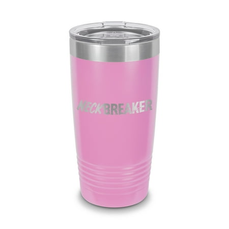 

Neck Breaker Tumbler 20 oz - Laser Engraved w/ Clear Lid - Stainless Steel - Vacuum Insulated - Double Walled - Travel Mug - lowered jdm stance low slammed - Light Purple