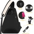 thumbnail image 5 of Pickleball Shoulder Bag Sports Bag with Paddle Holder Water Bottle Pocket for Travel, 5 of 5