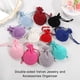 thumbnail image 4 of Qarigey Mini bolsa con cordón de 50 Uds., bolsas de regalo portátiles elegantes, bolsas de joyería de operación Simple, embalaje organizador para el Ropa, zapatos y accesorios Miscelánea Rosa 1 Qarigey AP018070-06, 4 of 6