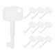 thumbnail image 1 of 10 llaves de reinicio de plástico para interruptor de parada de emergencia, interruptor de panel, llave para botón de alarma, llave de repuesto para parada de emergencia para hogar y tienda, 1 of 8