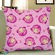 thumbnail image 3 of Funda de almohada de lino de terciopelo cuadrada Sunnimix Patrón de estampado 45x45cm, 3 of 7