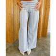 thumbnail image 5 of EASYBRAUS Women Stripe Halter Top Wide Leg Pants Set Summer Casual Outfit, 5 of 7