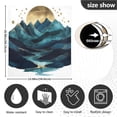 thumbnail image 5 of Yayeee Magnetic Dishwasher Cover for The Front Decoration Home Kitchen Machine Sticker Protector, Blue Mountains, 5 of 6