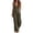 Green, variant on Jumpsuit for Women Bohemian Loose Fit V Neck Wide Leg Piece Romper Bodysuit Womens Rompers Black S