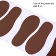 thumbnail image 5 of Uxcell 11x4.3" Footprints Floor Stickers Footprint Wall Stair Decal Sticker, Dark Brown 4 Pairs, 5 of 6