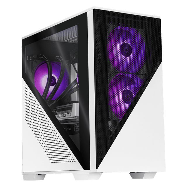 Xtreme PC Gaming Geforce RTX 5060 TI 16GB AMD Ryzen 9 7900X 32GB DDR5 SSD 1TB Sistema Liquido WIFI White