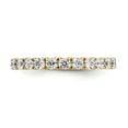 thumbnail image 2 of 14K Yellow Gold Ring Band Eternity Diamond, Lab Grown Round, Size 9, 2 of 4