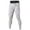 White, variant on Men's Quick Dry Cool Compression Fit Tights Leggings