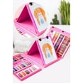 thumbnail image 3 of Art Supplies 208 Pcs, Girls Boys Teen Artist Drawing Art Kit, Arts and Crafts Gift, Art Set Box with Reversible Tri-Fold Easel, Birthday Gift for Kids, Christmas Gift for Boys and Girls, Pink, Large, 3 of 8
