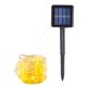 thumbnail image 1 of Cadena de luz Irfora Luz de cadena de tubo solar de ahorro de energía 7M 50 Cuenta de lámpara 8 Funciones Tubo transparente Alambre de cobre Luz de cadena de decoración impermeable al aire libre Irfora Cadena de luz, 1 of 7