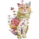 thumbnail image 2 of Cuadros Decorativos Mosaico de flores de gatito, taladro redondo completo, dibujo de diamante, artesanía de resina para regalo Ndcxsfigh Nuevos Originales, 2 of 8