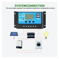 thumbnail image 4 of Solar Panel Controller Battery Charge Regulator 2USB 12V/24V Battery Controller 10A~100A Photovoltaic Street Lamp Control System ,Improvement of Charging Speed, 4 of 6