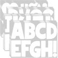 thumbnail image 1 of Letter Stickers Large 108 PCS Bulletin Board Letters 12 Sheets Alphabet Stickers Vinyl Self-Adhesive Stick on Letters for Poster Board Mailbox Sign DIY Crafts Classroom Party Decor (Colorful, 4 Inch), 1 of 7