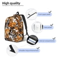 thumbnail image 4 of Yiaed Dogs Different Breeds Print Backpack, Premium Laptop Backpack, Travel Backpack for Women, Lightweight Backpacks, Comfortable Back Pack-Small, 4 of 7