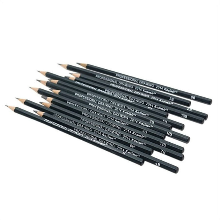 Sketch Pencil Set Professional Sketching Charcoal Drawing Kit Wood Pencils  Set For Painter School Students Art Supplies 201214 From Bai09, $24.69