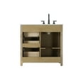 thumbnail image 7 of Elegant Lighting VF29536WH Alina 36" Free Standing Single Basin Vanity Set - White, 7 of 7