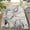 Grey, variant on FairOnly 9'x12' Grey Machine Washable Rugs Modern Abstract Area Rugs Rocks Print Home Office Rugs for Bathroom Non Shedding Living Room Carpet