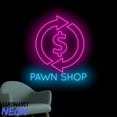 thumbnail image 2 of Handmadetneonsign PawnShop Neon Sign, Pawn Shop Led Sign, Pawnbroker Wall Art Light, Pawn Store Wall Decor 77410, 2 of 5