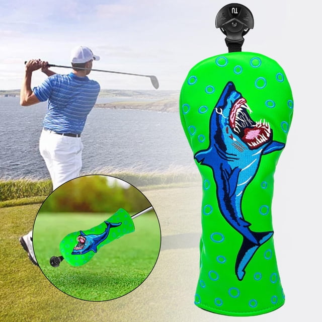 Funda para palos de golf shamjiam UT Headcover 3 5 verde