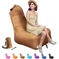 thumbnail image 1 of FrostHike Fauteuil Pneumatique Gonflable. Fauteuil Gonflable Portable avec Sacs de Compression de Camping. Chaise de Plage Étanche avec Conception Anti-Fuite d'Air. Fauteuil Gonflable Intérieur Extérieur. Mobilier de Camping, 1 of 5