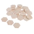 thumbnail image 1 of Paquete de 100 Piezas de Artesanales en apariencia de Sin Terminar, Perfectas para el arte Y La Artesanía Gloria Formas de madera inacabadas, 1 of 8