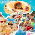 thumbnail image 5 of sixwipe 134Pcs Summer Pool Beach Party Decorations, Party Bag Stuffers Set with Beach Balls, Hawaiian Leis, Sand Bucket and Shovels More for Kids 3-12 Pool Games, 5 of 8