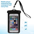 thumbnail image 4 of CSChome Phone Pouch 1 Set Phone Dry Touchscreen Scratch Waterproof Shockproof PVC Beach Camping Waterproof Phone Water Sports Phone, 4 of 6
