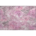 thumbnail image 2 of Addison Rugs Mayfield Premium Machine Washable Transitional Floral Pink Rectangle Rug, 1'8" x 2'6", 2 of 6