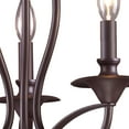thumbnail image 4 of Elk Home 14-Inch Wide Medford Chandelier, Transitional, Oiled Bronze, 4 of 5
