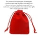 thumbnail image 3 of Matsuzay Bolsa de 50 Uds., bolsas pequeñas lavables para joyería, embalaje Simple, bolsas de almacenamiento de entrada restringida ligeras, Almacenamiento y organización del hogar Rojo, 3 of 6