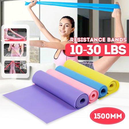 Resistance Bands 1500mm Yoga Pilates Fitness Mat Gymnastic Mat Non-slip ...