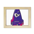thumbnail image 1 of Universe Alien Purple Monster Desktop Photo Frame Picture Art Decoration Painting 6x8 inch, 1 of 3