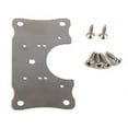 4x Door Hinge Kitchen Cupboard Repair Kit Plate and Fixing Screws