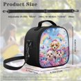 thumbnail image 5 of Jeiento Cute Dog Family Backpack for School Girls Elementary Bookbag with Lunch Box Pencil Case Primary School Bag Set 3 In 1 Rucksacks for Kids Child Bagpack Travel Daypack Satchel, 5 of 7