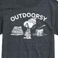 thumbnail image 3 of Peanuts - Outdoorsy Snoopy - Men's Short Sleeve Graphic T-Shirt, 3 of 6