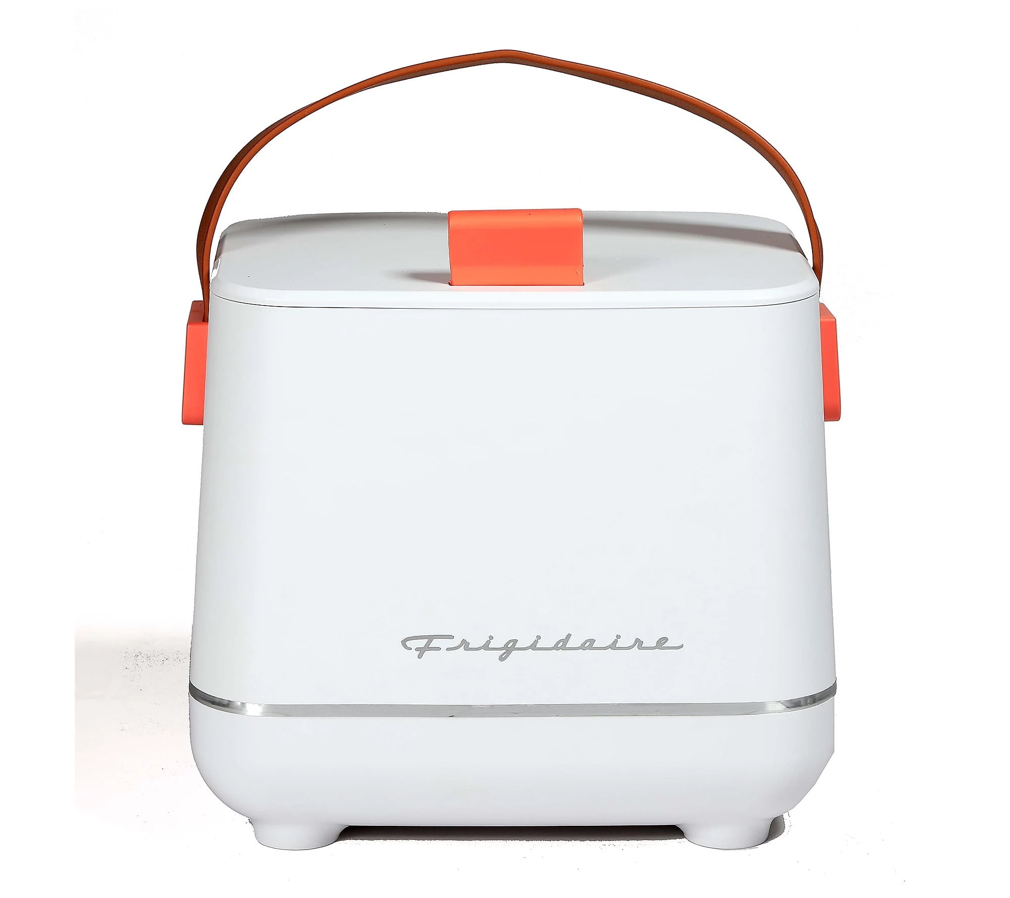 Restored Frigidaire EFMIS308-WHITE 6-Can Retro Top-Opening Portable Beverage Mini Fridge/Cooler (Refurbished)