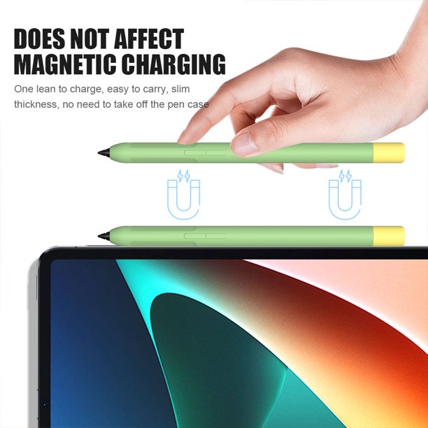 Touch Pen Stylus Cover Color Matching Non-slip Anti-fall Soft Protective Sleeve