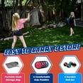 thumbnail image 3 of Toss and Catch Ball Set - Modern Ball and Catch Game with 4 Paddles and 4 Balls. Toss and Catch Game Set Includes mesh Storage Bag - Durable Modern Design, 3 of 14
