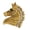 Gold, variant on Trendy Horse Designs Brooch Matching Casual or Formal Attire