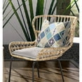 thumbnail image 4 of Amrita Sen Broadcloth Zippered Pillow With Blue Gold Finish PL313BrCDSZP18x18, 4 of 5