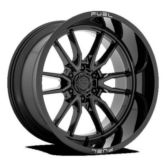 Fuel D760 Clash 22X12 6X135 -44Et 106.1Cb Gloss Black Wheel